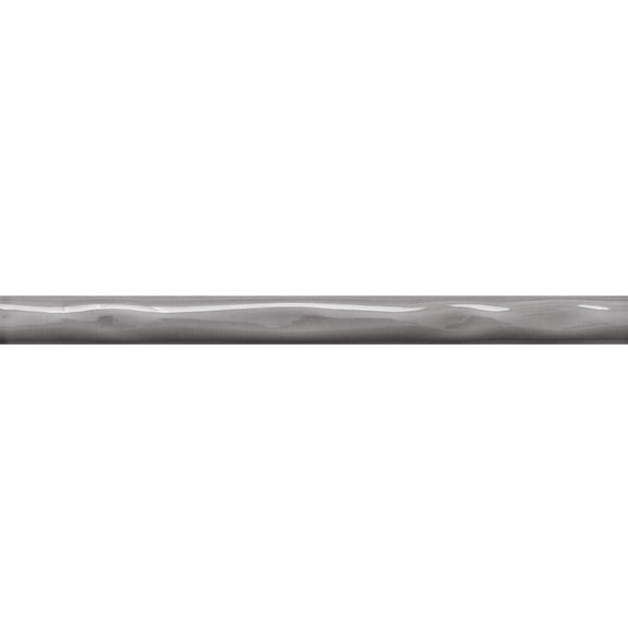 The Tile Life Chelsea 1" x10" Acero Polished Ceramic Pencil Liner Tile