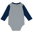 thumbnail image 3 of Infant Navy Dallas Cowboys Double Up Long Sleeve Bodysuit and Pants Set, 3 of 5