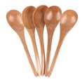 thumbnail image 3 of Coffee Spoon,5Pcs Wooden Soup Spoon Wooden Spoon Rice Spoon Dependable Performance, 3 of 7