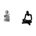 thumbnail image 1 of Estatua de Guan Yin,Estatua de Guan Yin para decoración del hogar.,Escultura de Kuanyin,figurita,decoración china,regalos,Figura de pensador abstracto,Estatua de pensador, 1 of 8