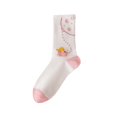 thumbnail image 1 of Calcetines Mujeres Versión Coreana De Tubo Medio ins Moda Otoño Invierno Modelos Todo Combinado Lindo Estilo Japonés Medias Rosapangjing, 1 of 4
