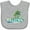 AC-Heather Grey, variant on Inktastic Haleiwa Hawaii Vacation Boys or Girls Baby Bib