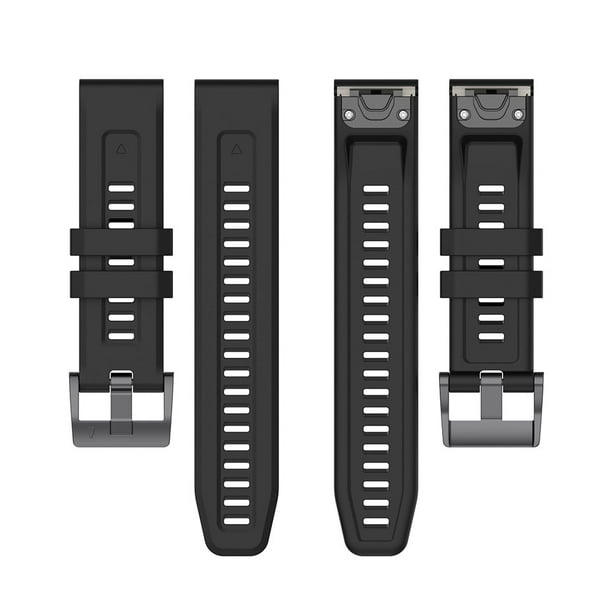 Correa de muñeca de silicona para Garmin Fenix 7 Correa de reloj 22 mm Correa de reloj (Negro) Ehuebsd Para estrenar