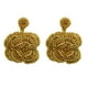 thumbnail image 1 of de flores rosas exageradas perlas exquisitos joyas doradas dorado Yuyangstore Dangle Earrings for Women Girl, 1 of 7