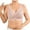 Pink, variant on Censtreet Cotton Bra for Seniors, Front Snap Closure Bras, Front Snaps Breathable Bras for Older Women