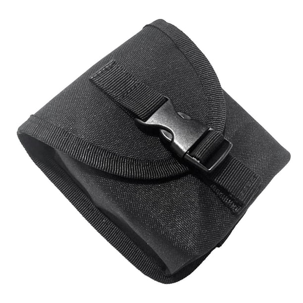 Bolsillo de cinturón de lastre Cola para buceo duradero negro