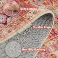 thumbnail image 5 of 2'x6' Runner Rug for Hallway Floor, Yamaziot Rug Carpet Runner with Rubber Backing, Washable Non Slip Vintage Mat for Bedroom, Laundry, 5 of 7