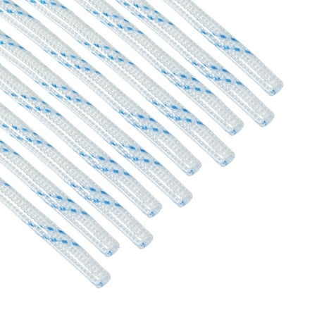 Unique Bargains 10 PCS Fiberglass Pipe Insulation Sleeving 5/64" Diameter 39.4" Length