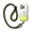 Khaki & White, variant on Ringke Holder Link Clear Strap [Strap + Phone Tether Tab] for Cell Phone Case, Adjustable Lanyard Strap with Anti-Tearing Technology Transparent Pads for Universal Smartphone - Khaki & White