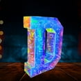 thumbnail image 4 of DAMAI 26 Letter LED Marquee Letter Lights Light Up Letters Glitter Alphabet Letter Sign Battery Powered for Night Light Birthday Party Wedding Gifts Home Bar Christmas Valentine's Day Decoration, 4 of 9