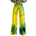 thumbnail image 2 of Endives Women's Pants Tie Dye Printed Casual Wide Leg Pants Fall Outfits for Women 2025, 2 of 7