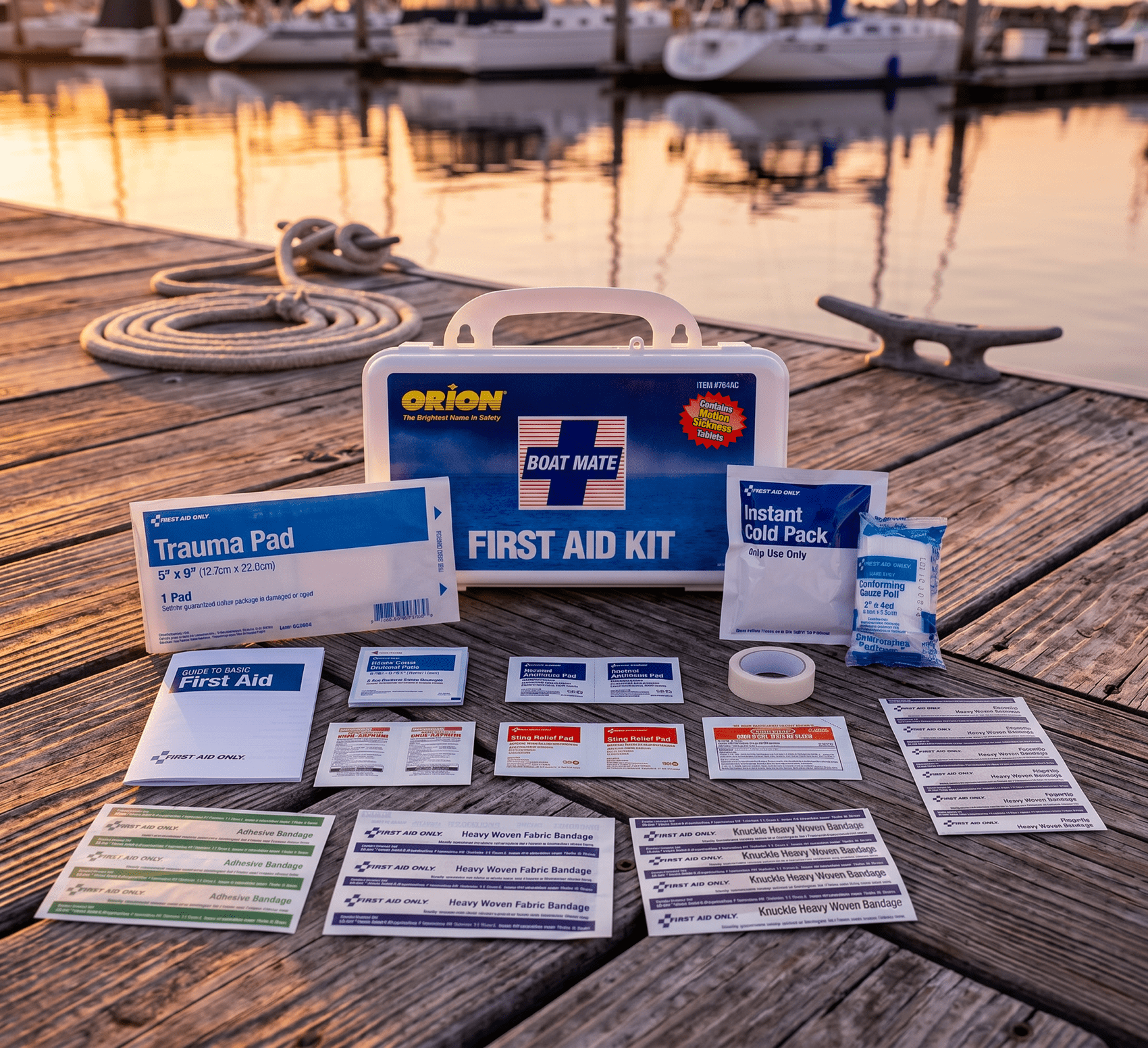 (3 pack) Orion Marine Boat Mate First Aid Kit