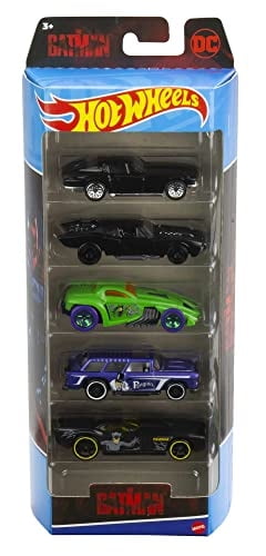Hot Wheels Batman Hot Wheels 5Pk Hot Wheels