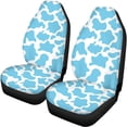 thumbnail image 5 of Pzuqiu Cow Print Car Seat Covers Full Set Softy Car Seat Covers Set, Interior Breathable Compatible with Truck SUV Sedans, 5 of 10