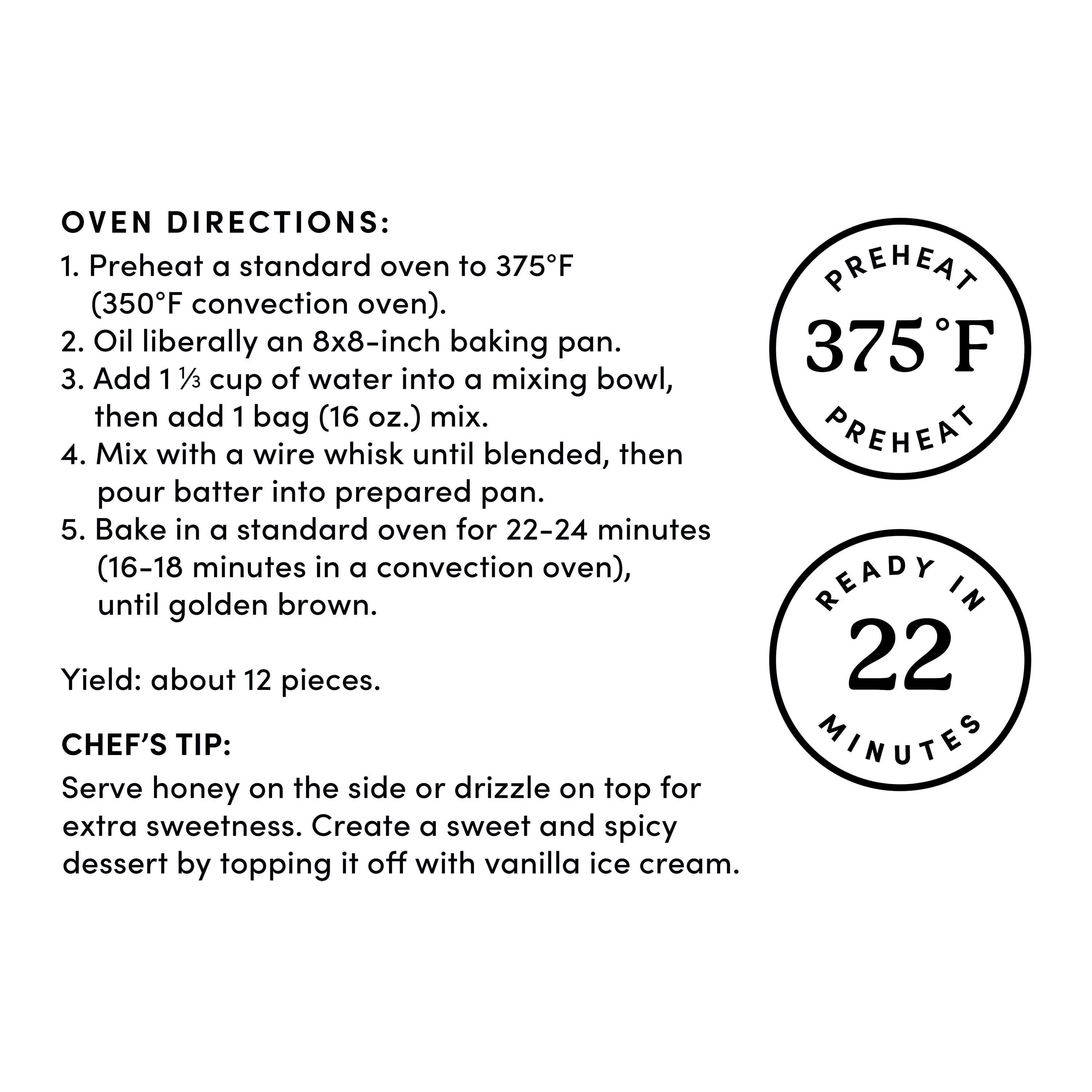 bettergoods Southern Style Hot Honey Cornbread Mix, 16 oz