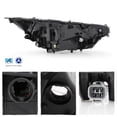 thumbnail image 2 of AKKON - For 2019-2021 Toyota RAV4 OE Black Bazel LED Projector Headlights Housing Left & Right, 2 of 6