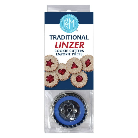 R&M International Linzer Traditional 6 Piece Cookie Cutter Set
