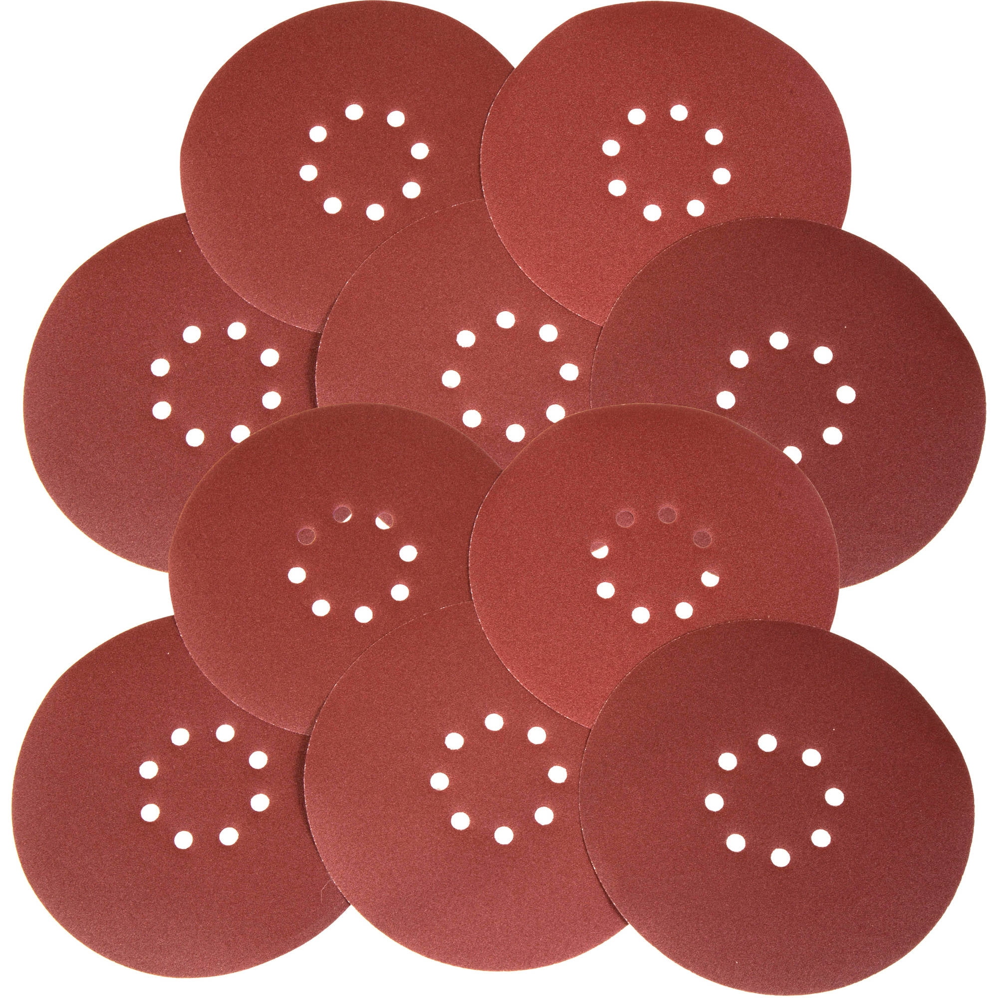 pack 9 Inch Sanding Disc Hook Loop Discs For Drywall Sander Pads 80 Grit 10 