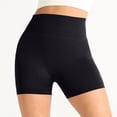 thumbnail image 5 of WULMLEO ButterLuxe Biker Shorts 6" - High Waisted Workout Running Volleyball Spandex Yoga Womens Black M, 5 of 5