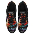 thumbnail image 2 of Cardinal I Believe There Are Angels Among Us Running Shoes Sneakers Mesh Black Size 3.5, 2 of 5