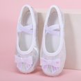 thumbnail image 6 of LvhaoGJOB Girls' Ballet Flats for Dance Class - Soft Flexible Sole, Elegant Design, 6 of 9