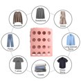 thumbnail image 3 of Ropa de plástico tablero plegable reutilizable carpeta de camiseta perezosa desgaste Resisten clips de camisa de lavandería para la ropa plegable rápidamente ahorrando tiempo, 3 of 6