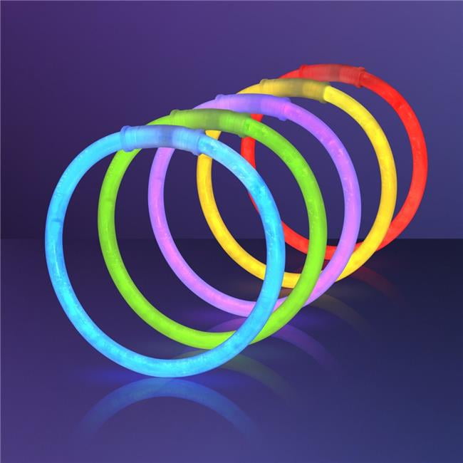 Blinkee Blinkee 1710000 Glow Bracelet Assorted Color Tube of Fifty