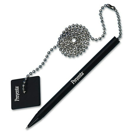 - PM Preventa Antimicrobial Pen - Black Ink - Black Barrel - 1 Each