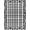 Black White, Pattern 12, variant on ODIKA 8'x10' Washable Area Rug Non-Slip Chair-Friendly Mat Checkered Under Farmhouse Tartan Gingham Doormat Layering Plaid Flowing Dynamic for Dining Room, Large Office, Lounge