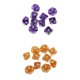 thumbnail image 1 of D10 Dados Caras Color Púrpura Para De De Tablero DND RPG (20 Pcs), 1 of 9