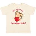 thumbnail image 3 of Inktastic Wild About my Grandparents Boys or Girls Toddler T-Shirt, 3 of 5
