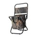 thumbnail image 2 of Silla plegable para acampar Taburete de pesca portátil con bolsa de almacenamiento con cremallera Tamaño duradero 35x35x58cm Construcción de acero, 2 of 8