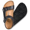 thumbnail image 4 of Aerothotic  Amulet Women's Comfortable Slingback Sandals 7 - Medium - Black, 4 of 5