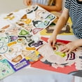 thumbnail image 6 of Melissa & Doug Make-a-Face Sticker Pad - Crazy Characters, 20 Faces, 5 Sticker Sheets - FSC Certified, 6 of 10