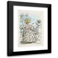 thumbnail image 1 of Henri Boutet 11x14 Black Modern Framed Museum Art Print Titled - 1931 Nineteenth -Century Female Modes (1908), 1 of 5