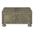 thumbnail image 2 of Furniture of America Flynn Lift-top Storage Wood Antique Gray Coffee Table, 2 of 12