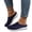 40# Blue, variant on 2026 Women's Breathable Knit Slip-On Walking Shoes, Comfortable Backless Mules Sneakers, Lightweight Orthopedic Casual Loafers with Arch Support for Summer Daily Wear,Pink#36