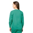 thumbnail image 3 of Adar Universal Women's Scrub Set - Warm-Up Scrub Jacket and Elastic Pull-On Pants - 902 - Surgical Green - XS, 3 of 7