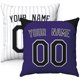 thumbnail image 1 of wonima44 Throw Pillow 2 Packs Personalized Custom Any Name and Number for Men Women Boy Gift, 1 of 1