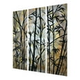 thumbnail image 2 of Bamboo Shoots Metal Wall Art - Set of 3 - 26W x 23.5H in., 2 of 3