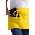 thumbnail image 5 of Delantal de cintura Chef Works, unisex, color limón, talla única, 30 x 68 cm, 5 of 5