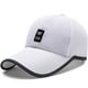 thumbnail image 4 of Gorra de beisbol Yinane de malla Transpirable 6 Colores Blanco, 4 of 4
