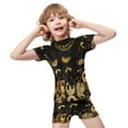 thumbnail image 4 of Bendy And The Ink Machine Boys Two Piece Rash Guard Swimsuits Kids Short Sleeve Swimwear Sets Bathing Suit, 4 of 7