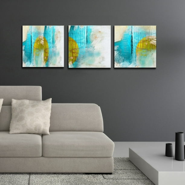 Ready2HangArt 'Abstract' 3piece Gallerywrapped Canvas Wall Art Set