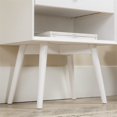 thumbnail image 4 of Mid Century Modern 1-Drawer Bedroom Nightstand in White, 4 of 14