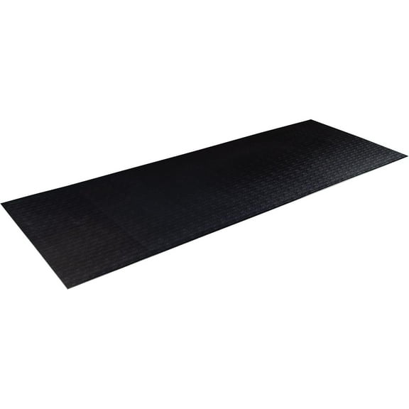 Body-Solid Tools Treadmill Mat - 9ft Vinyl Cardio Mat for Rowers, Exercise Bike and Home Gym Equipment, Ideal for Carpet, Hardwood Floors and Concrete