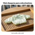 thumbnail image 5 of predolo Abrigo para Muñeca OB11 con Cremallera Atuendo Muñeca BJD 1/12 Artesanía Detallada Ropa Miniatura, 5 of 5