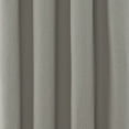 thumbnail image 3 of Eclipse Nadya Solid Room Darkening Grommet Top Single Window Curtain Panel, Gray, 52 x 84, 3 of 5