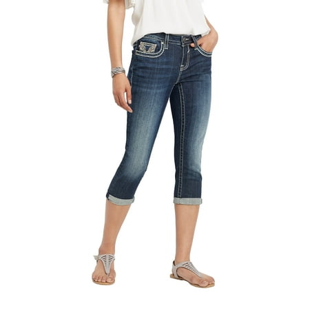 - Vigoss Rolled Hem Capri