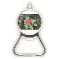 thumbnail image 1 of Flor Roja Vela Acero inoxidable Metal cerveza tapa sacacorchos, 1 of 3